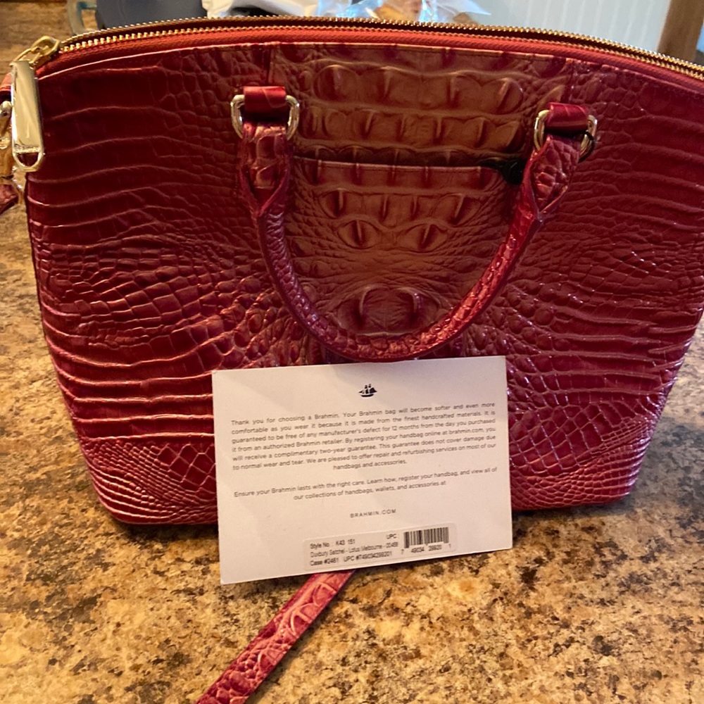 Brahmin Lotus Melbourne handbag nwt